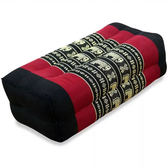 Kapok St�tzkissen, Classic (Schwarz/Elefanten)