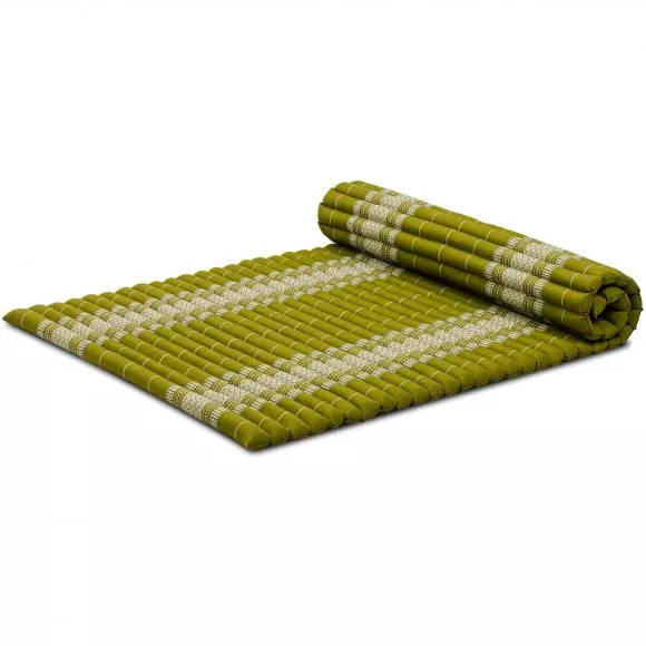 Kapok Rollmatte, 110 cm breit (Grün)