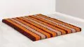 Kapok Klappmatratze, 140 cm breit, Classic (Orange)