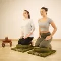 Kapok Meditationskissen Set L (Braun)