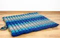 Kapok Meditationskissen Set XL (Blau)