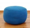 Kapok Zafukissen klein, Basic (Hellblau Uni)