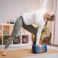 Kapok Stützkissen, Basic (Lila Uni)