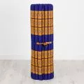 Kapok Rollmatte, 110 cm breit (Blau/Gelb)