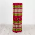 Kapok Rollmatte, 110 cm breit (Rot/Grn)