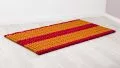 Kapok Rollmatte, 110 cm breit (Rot/Gelb)