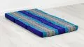 Kapok Kinderklappmatratze, 70 cm breit (Blau)