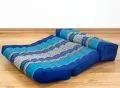 Kapok Stützkissen faltbar (Blau)