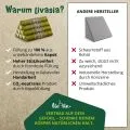 Kapok Dreieckskissen, Classic (Gr�n/Elefanten)