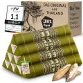 Kapok Dreieckskissen, Classic (Gr�n/Elefanten)