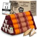 Kapok Dreieckskissen, Classic (Orange)