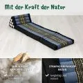 Kapok Thaikissen 3 Auflagen, Classic (Blau/Elefanten)