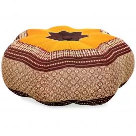 Kapok Zafukissen Stern gro (Orange)