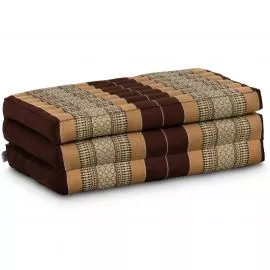 Kapok Kinderklappmatratze, 70 cm breit (Braun)