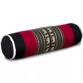 Kapok Nackenrolle (Schwarz/Elefanten)