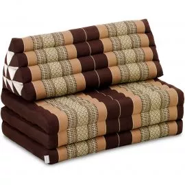 Kapok Thaikissen XXL breit (Braun)