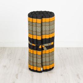 Kapok Rollmatte, Gr. M, schwarz/orange