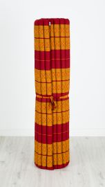 Kapok Rollmatte, Gr. XL, rot / gelb