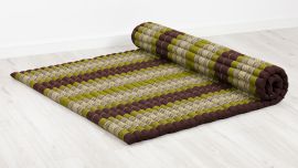 Kapok Rollmatte, Gr. XL, braun / grün