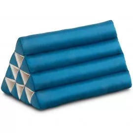 Kapok Dreieckskissen, Basic (Hellblau Uni)