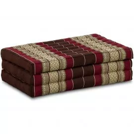 Kapok Kinderklappmatratze, 70 cm breit (Weinrot)