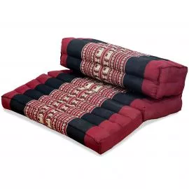 Kapok Sttzkissen faltbar (Rot/Elefanten)