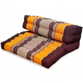 Kapok Sttzkissen faltbar (Orange)